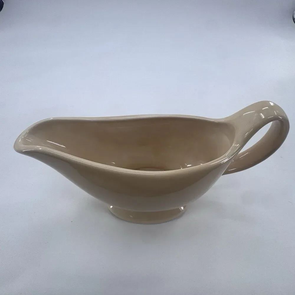 Pottery Barn Gravy Boat Bowl Sausalito Amber Dish Serving Fast Shipping